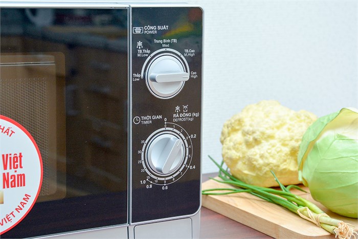 Lò vi sóng Sharp R-205VN(S) 20 lít Màu Đen - Xám