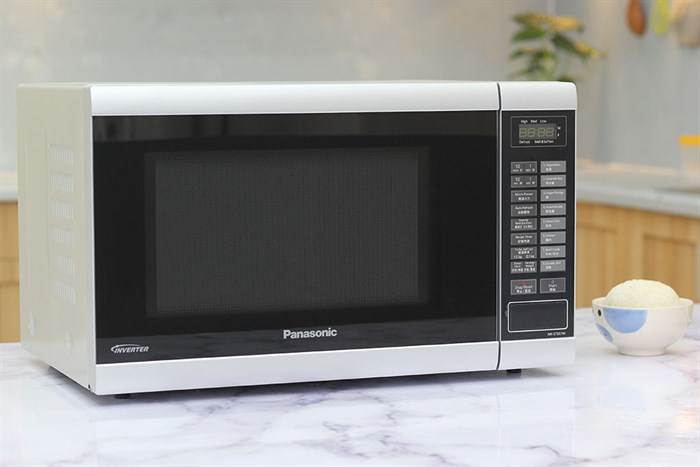 Lò vi sóng inverter Panasonic PALM-NN-ST651MYUE 32 lít Màu Xám