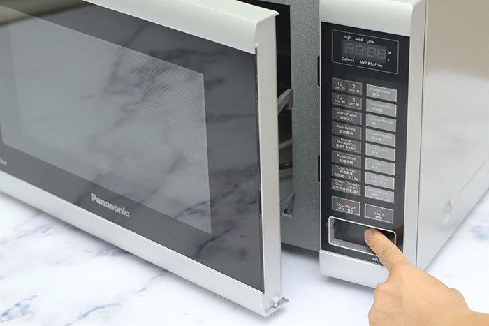 Lò vi sóng inverter Panasonic PALM-NN-ST651MYUE 32 lít Màu Xám