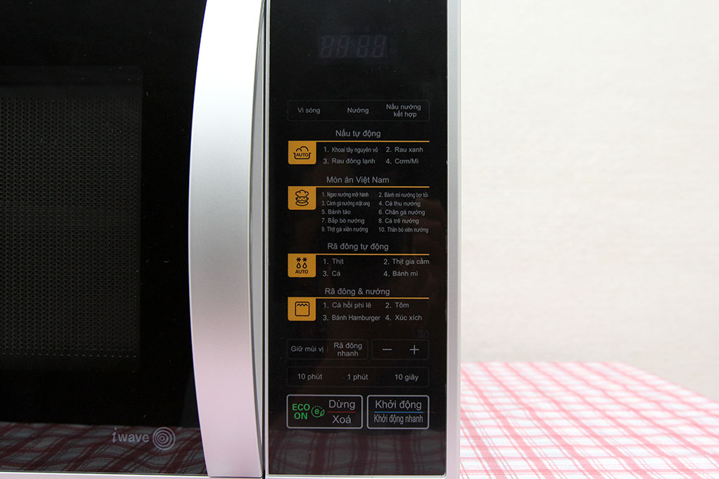 Lò vi sóng LG MH6342B 23 lít Màu Trắng - Đen