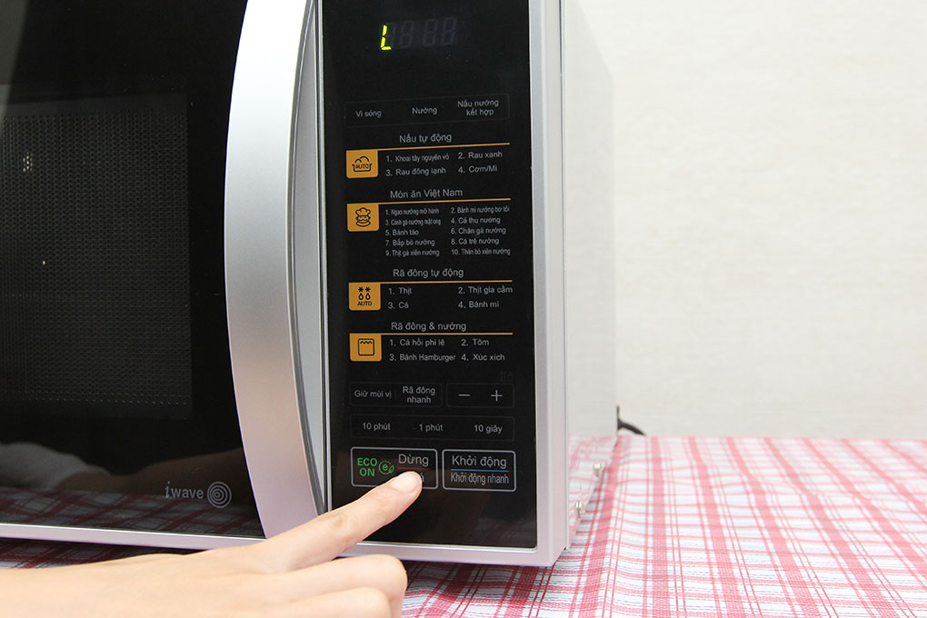 Lò vi sóng LG MH6342B 23 lít Màu Trắng - Đen