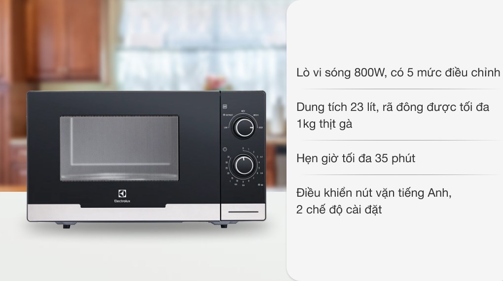 Lò vi sóng Electrolux EMM2308X 23 lít