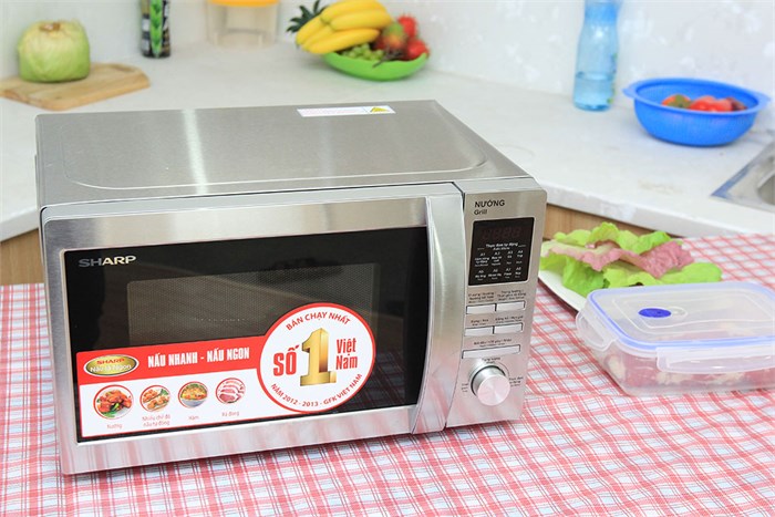 Lò vi sóng có nướng Sharp R-G620 VN (ST) 20 lít Màu Inox
