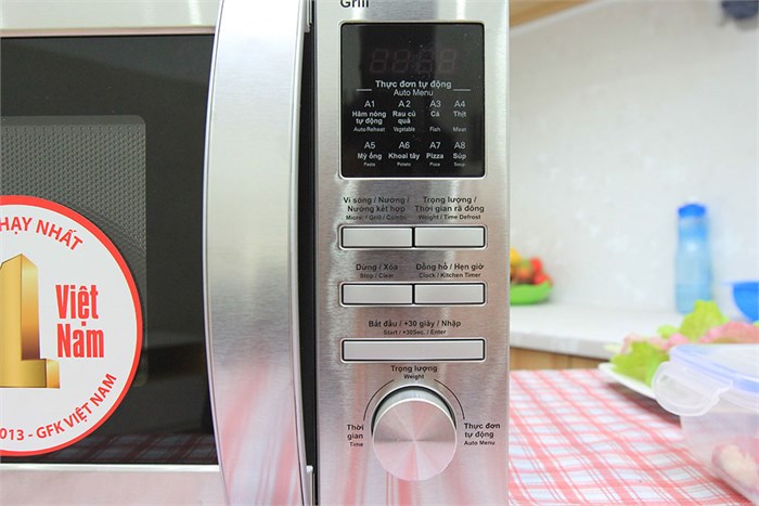 Lò vi sóng có nướng Sharp R-G620 VN (ST) 20 lít Màu Inox