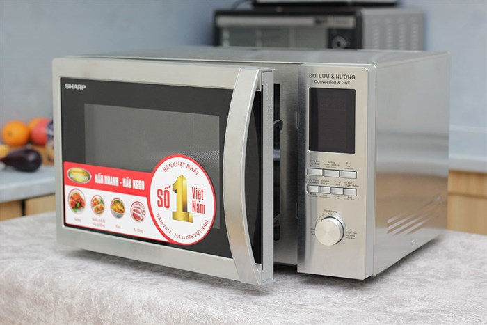 Lò vi sóng Sharp R-C932VN - ST 32 lít Màu Xám