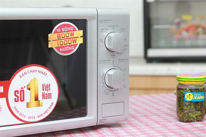 Lò vi sóng Sharp R-G226VN 20 lít Màu Bạc