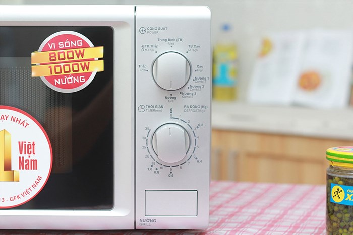 Lò vi sóng Sharp R-G226VN 20 lít Màu Bạc