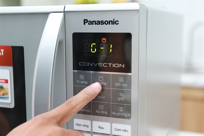 Lò vi sóng Panasonic PALM-NN-CT655MYUE 27 lít Màu Xám