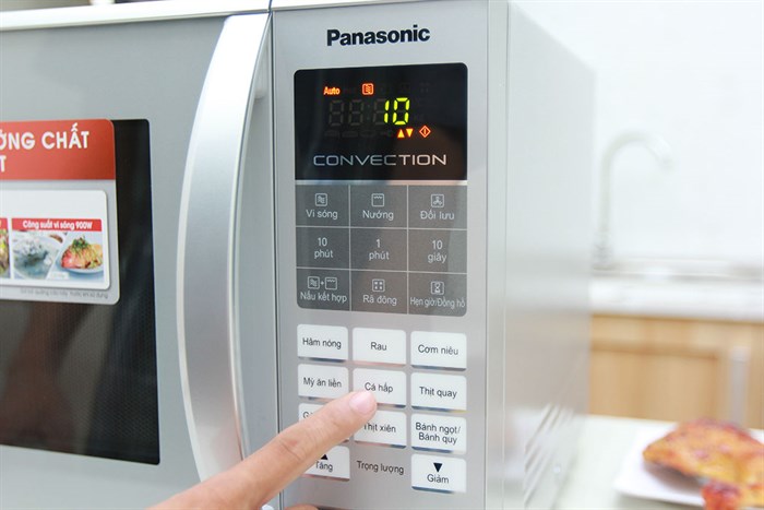 Lò vi sóng Panasonic PALM-NN-CT655MYUE 27 lít Màu Xám
