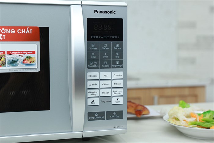 Lò vi sóng Panasonic PALM-NN-CT655MYUE 27 lít Màu Xám