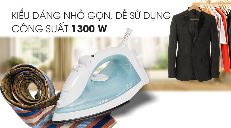 Bàn ủi hơi nước Tefal FV1424L0 1300W