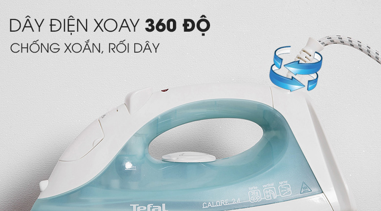 Bàn ủi hơi nước Tefal FV1424L0 1300W