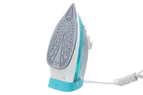 Mặt đế phủ lớp chống dính SteamGlide siêu bền, mượt của bàn ủi hơi nước Philips GC2992