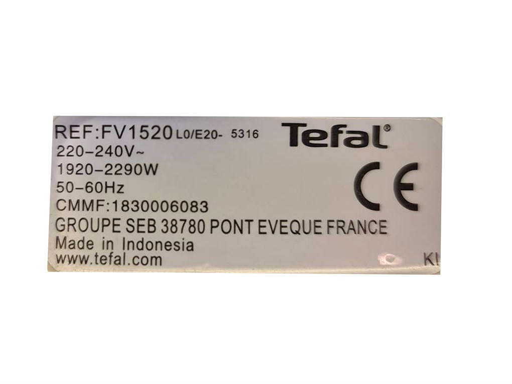 Siêu thị bàn ủi hơi nước Tefal FV1520L0