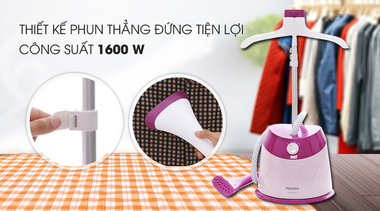 Bàn ủi hơi nước đứng Philips GC514 1600W