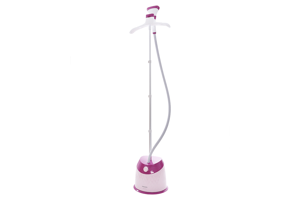 Bàn ủi hơi nước đứng Philips GC514 1600W Màu Trắng - Hồng