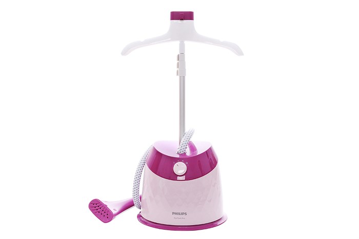 Bàn ủi hơi nước đứng Philips GC514 1600W Màu Trắng - Hồng