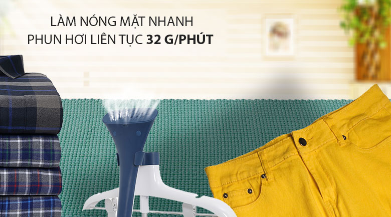 Bàn ủi hơi nước đứng Philips GC518 1600W