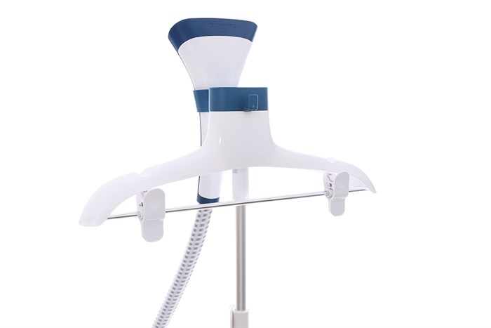 Bàn ủi hơi nước đứng Philips GC518 1600W Màu Trắng - Xanh