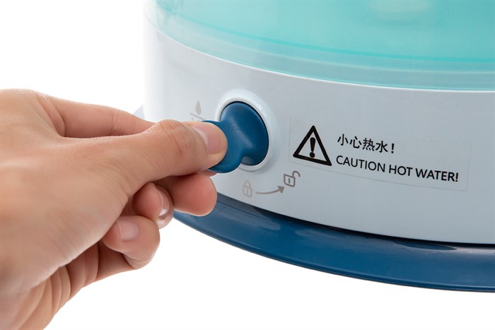 Bàn ủi hơi nước đứng Philips GC518 1600W Màu Trắng - Xanh