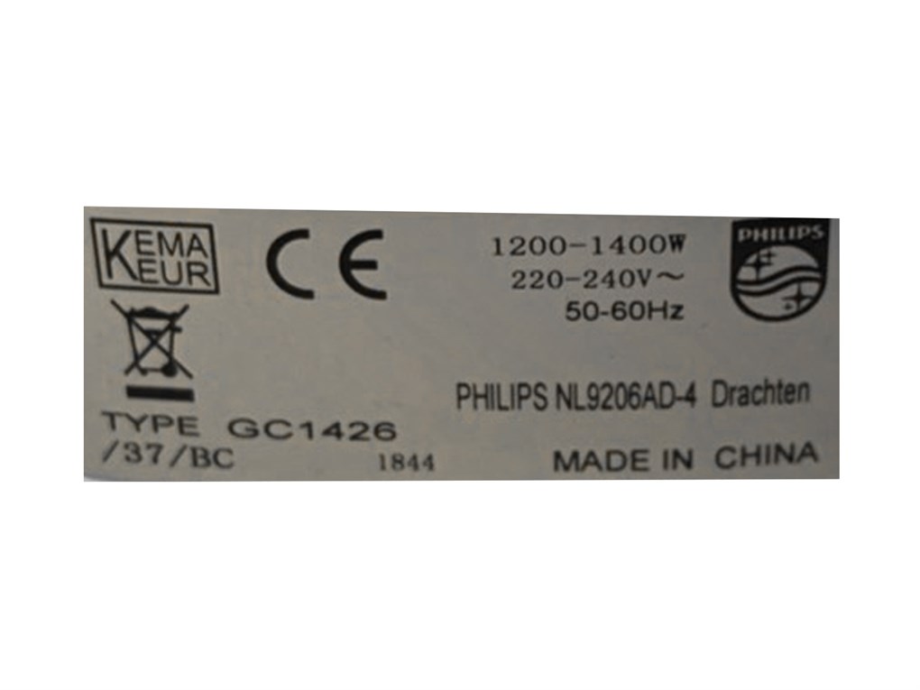Bàn ủi hơi nước Philips GC1426/79 1400W Màu Xanh lá