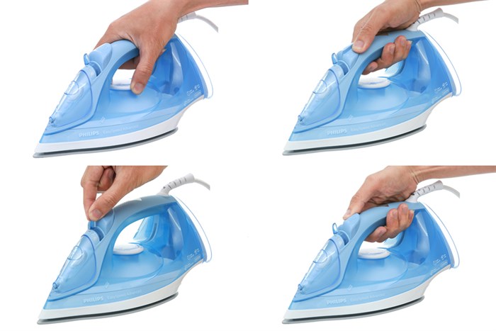 Bàn ủi hơi nước Philips GC2676 2400W Màu Xanh Dương