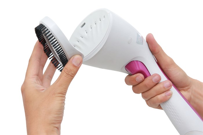 Bàn ủi hơi nước cầm tay Philips GC350 1090W Màu Trắng - Hồng