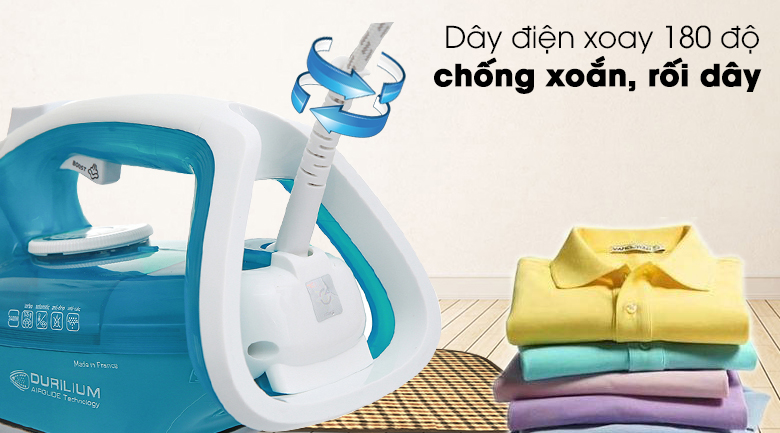 Bàn ủi hơi nước Tefal FV3965E0 2400W