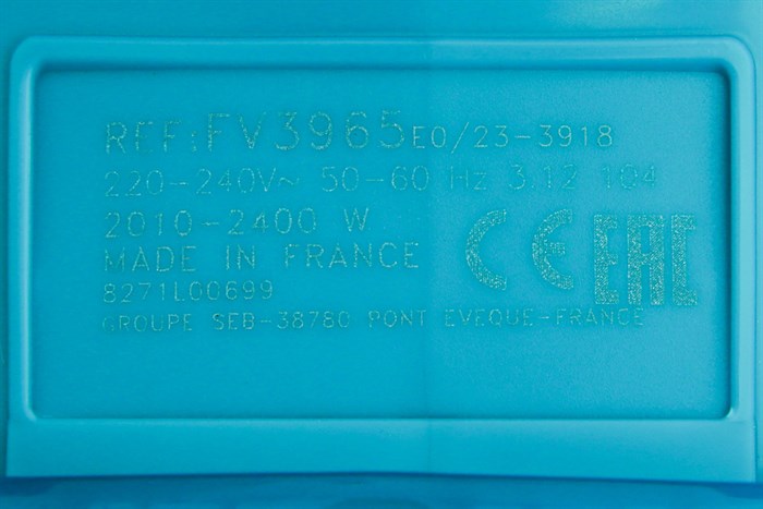 Bàn ủi hơi nước Tefal FV3965E0 2400W Màu Xanh Dương