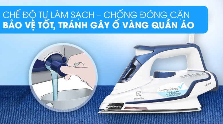 Bàn ủi hơi nước Electrolux ESI6123 2200W