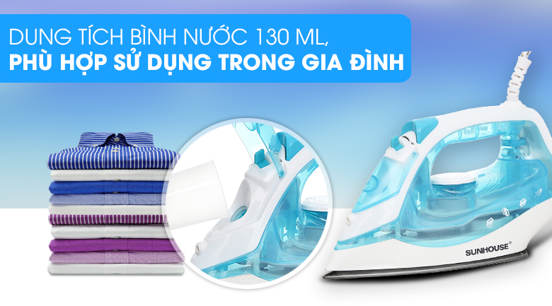 Bàn ủi hơi nước Sunhouse SHD2065 1600W