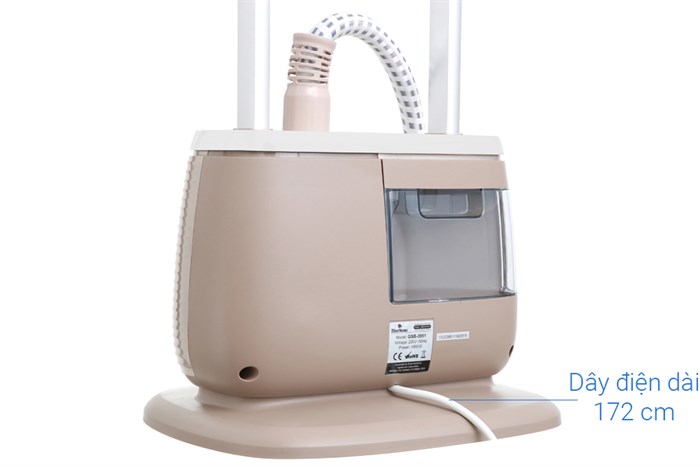 Bàn ủi hơi nước đứng BlueStone GSB-3951 1900W Màu Vàng đồng