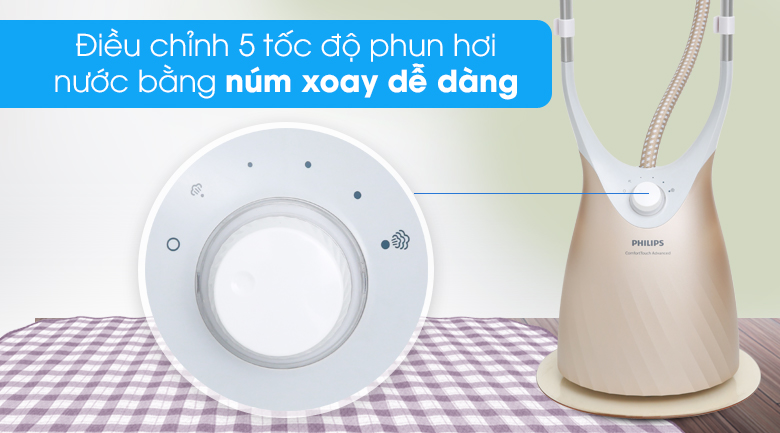 Bàn ủi hơi nước đứng Philips GC576 2200W