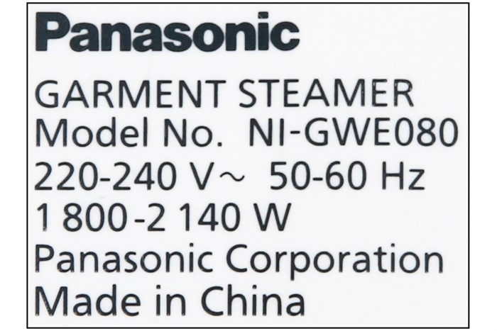 Bàn ủi hơi nước đứng Panasonic NI-GWE080WRA 2140W Màu Trắng - Hồng