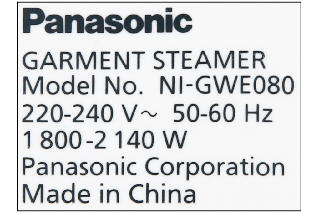 Siêu thị bàn ủi hơi nước Panasonic NI-GWE080WRA