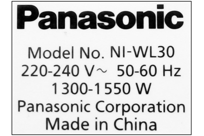 Bàn ủi hơi nước không dây Panasonic NI-WL30VRA 1550W Màu Tím than
