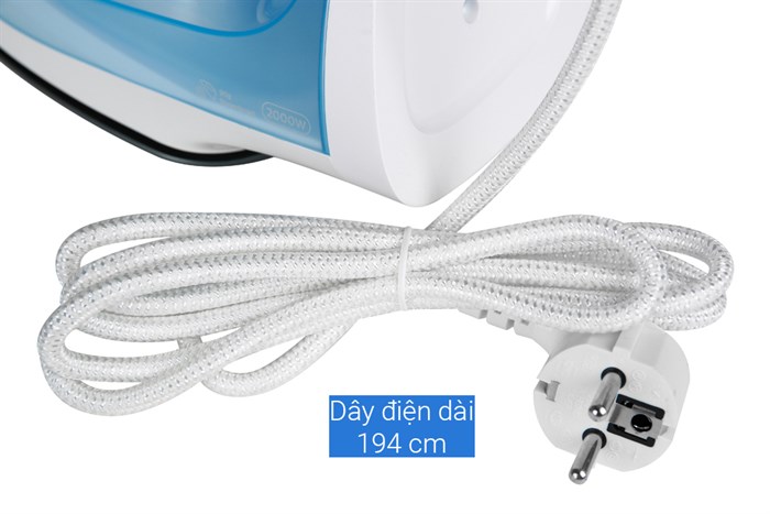 Bàn ủi hơi nước Philips GC1740 2000W Màu Xanh dương nhạt