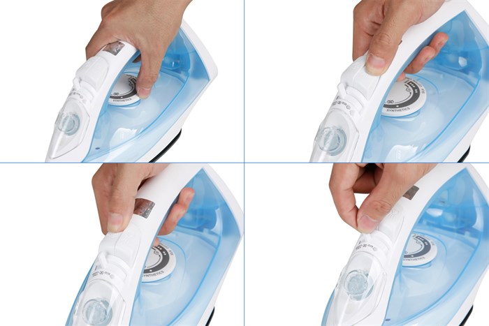 Bàn ủi hơi nước Philips GC1740 2000W Màu Xanh dương nhạt