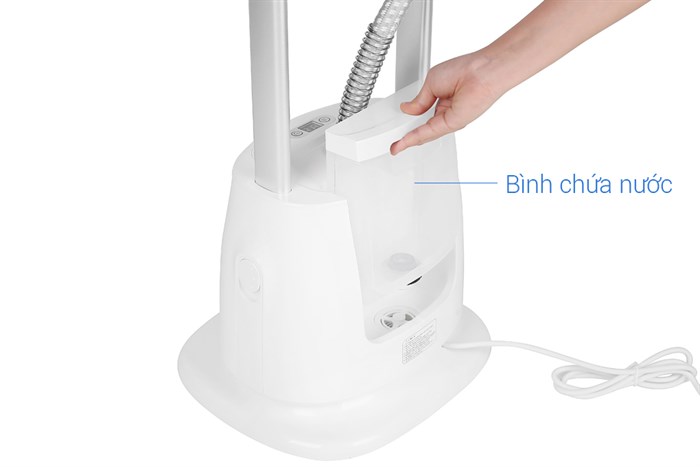 Bàn ủi hơi nước đứng Kangaroo KG-75B8 1580W Màu Trắng