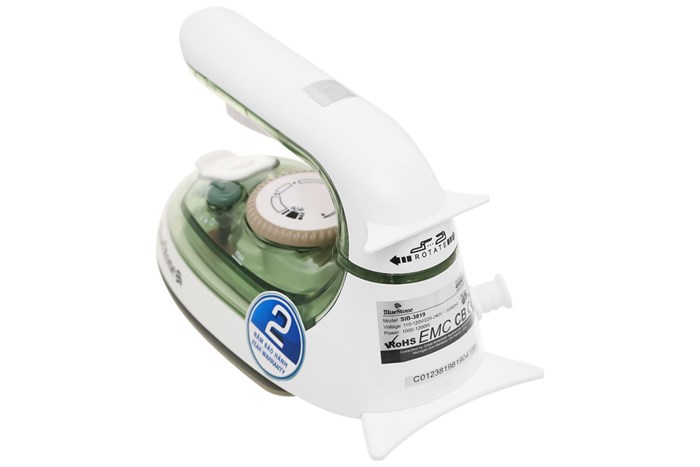 Bàn ủi hơi nước BlueStone SIB-3819 1200W Màu Trắng - Xanh lá