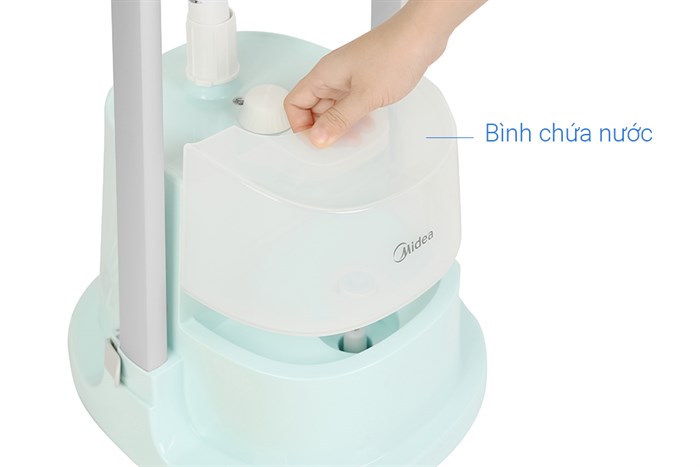 Bàn ủi hơi nước đứng Midea MHI-G20R1 1785W Màu Trắng - Xanh