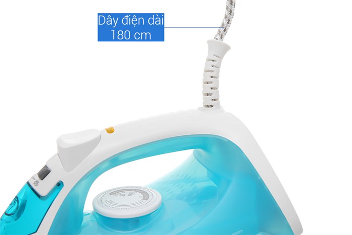 Bàn ủi hơi nước Delites ES-2472 1740W Màu Xanh Dương