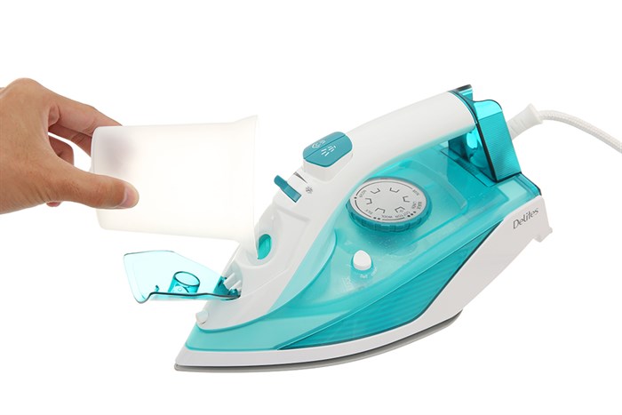 Bàn ủi hơi nước Delites HJ-8058 2400W Màu Xanh ngọc