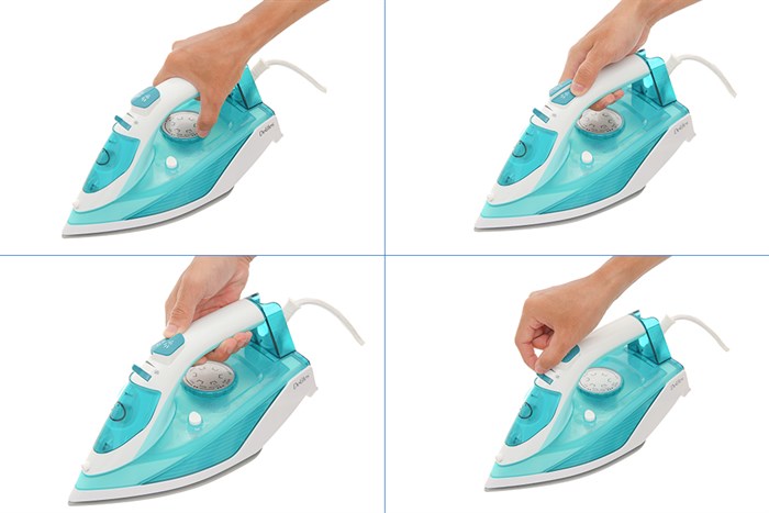 Bàn ủi hơi nước Delites HJ-8058 2400W Màu Xanh ngọc