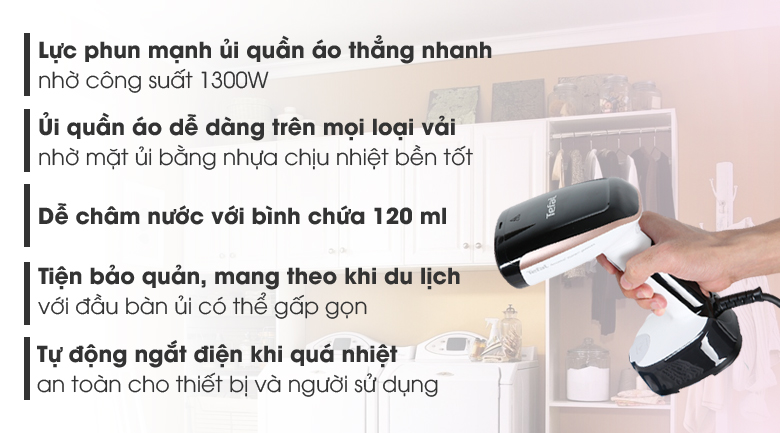 Bàn ủi cầm tay Tefal DT3030E0