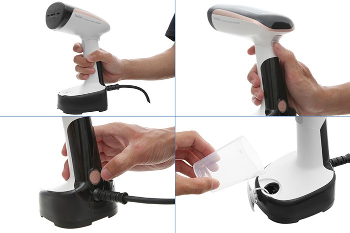 Bàn ủi cầm tay Tefal DT3030E0 1300W Màu Trắng - Đen