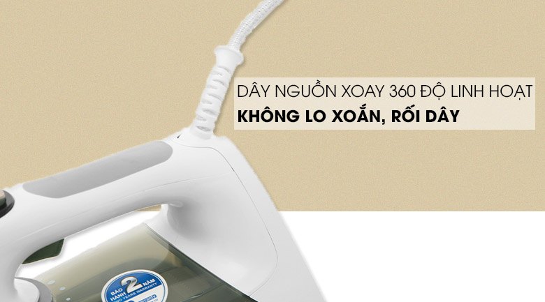 Không lo xoắn dây