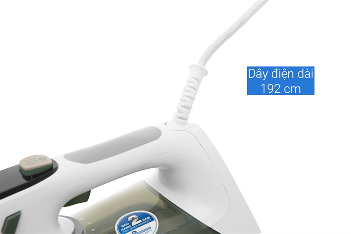 Bàn ủi hơi nước BlueStone SIB-3879 2400W Màu Trắng - Xanh lá