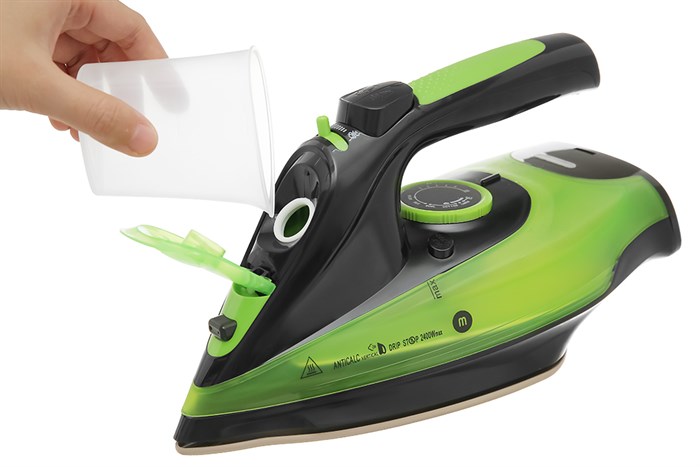 Bàn ủi hơi nước không dây Mishio MK-230 2400W Màu Xanh lá