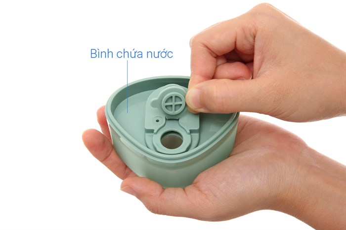 Bàn ủi hơi nước cầm tay Philips STH3010 1090W Màu Xanh ngọc